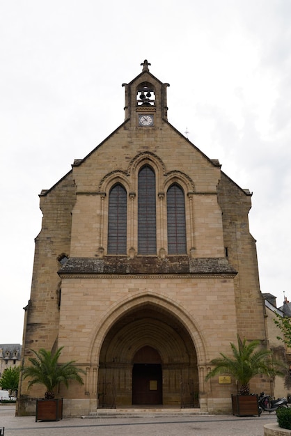 Monumento cattolico francese della chiesa di Brive la Gaillarde St Martin