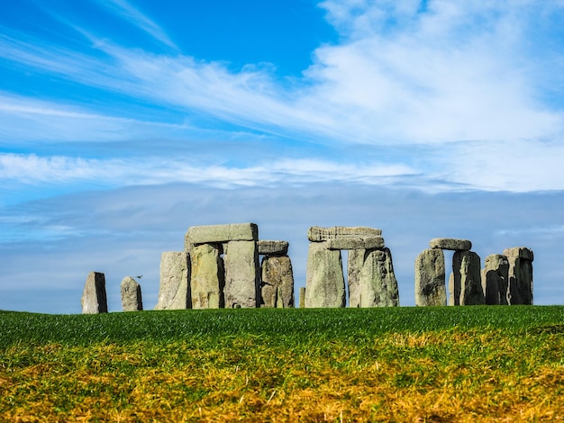 Monumento di Stonehenge HDR ad Amesbury