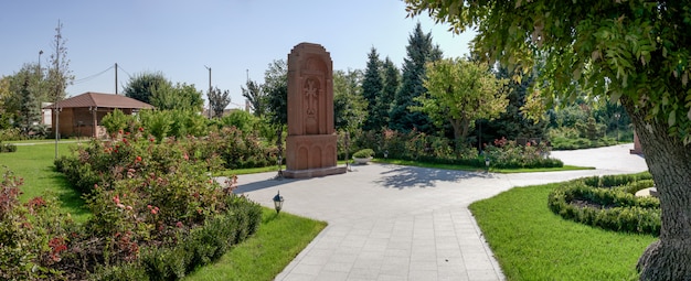 Monumento in chiesa apostolica armena a Odessa, Ucraina