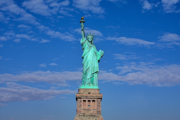 Monumento Nazionale della Statua della Libertà a New York, USA