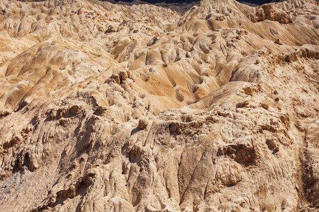 Moonland vicino al villaggio di Lamayuru in Ladakh