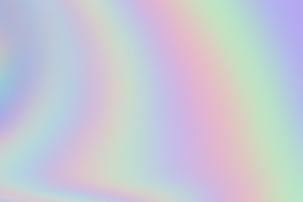 Morbido con sfondo astratto contemporaneo di colore iridescente