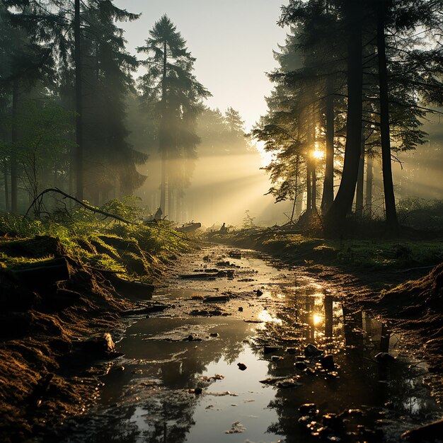 morning_msity_green_forest_with_light_shines_through_tre