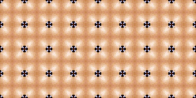 Mosaico quadrato motivo senza giunture Motivo caleidoscopio oro e blu trama orizzontale