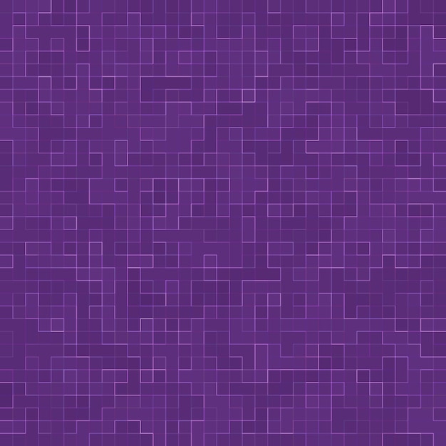 Mosaico quadrato viola brillante per matericità.