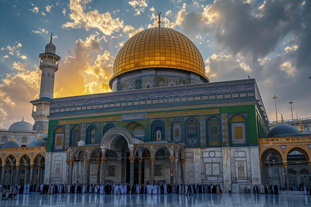 Moschea a cupola d'oro