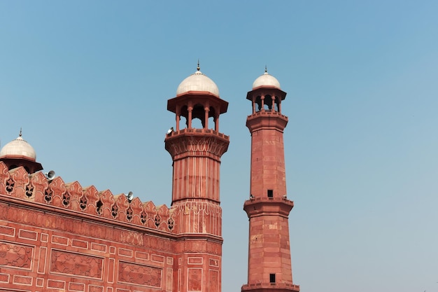 Moschea di Badshahi a Lahore, provincia del Punjab, Pakistan