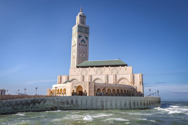 Moschea di Hassan II a Casablanca in Marocco