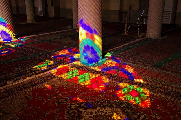 Moschea di Nasir-ol-molk a Shiraz in Iran