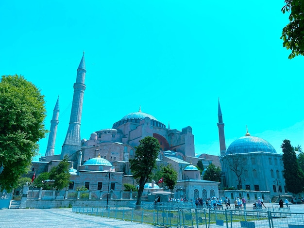 Moschea di Santa Sofia nella città di Istanbul in Turchia