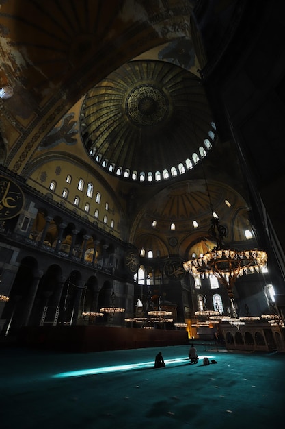 Moschea di Santa Sofia nella città di Istanbul in Turchia