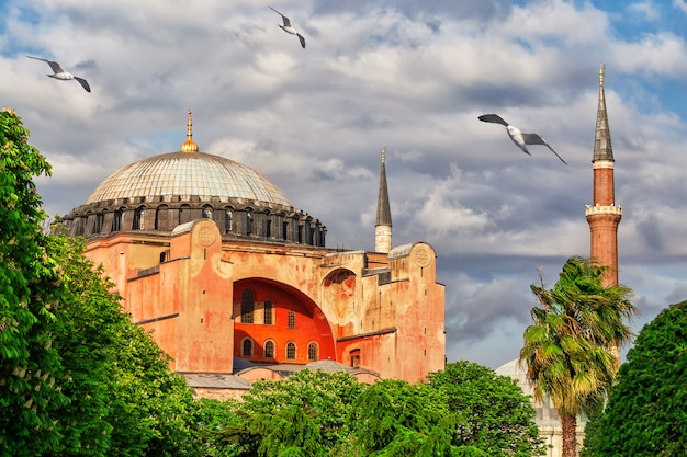 Moschea Hagia Sophia a Istanbul, Turchia