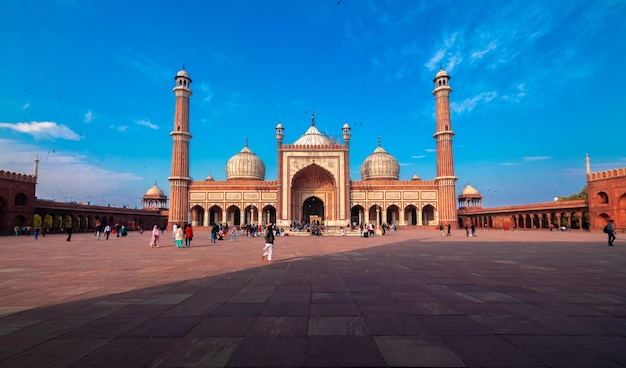 Moschea Jama Masjid Vecchia Delhi India