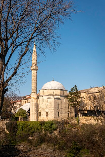 Moschea Koski Mehmed Pasha nella città di Mostar, Bosnia-Erzegovina