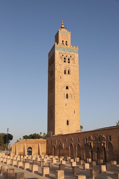 Moschea Kutubiyya a Marrakech in Marocco