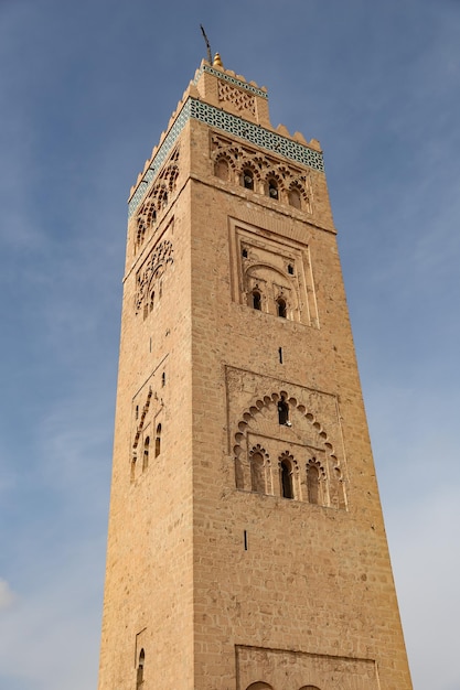 Moschea Kutubiyya a Marrakech in Marocco