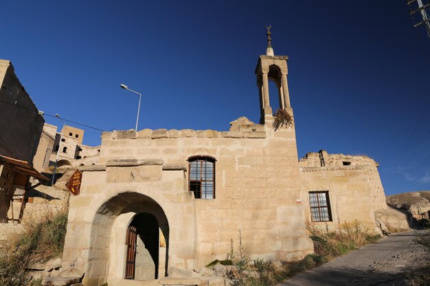 Moschea nel villaggio di Cavusin Nevsehir Cappadocia