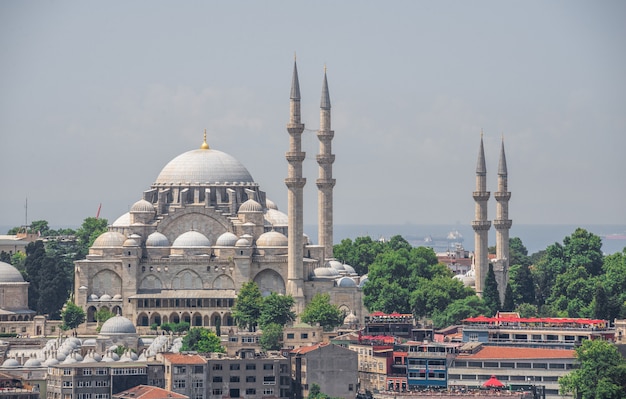 Moschea Suleymaniye a Istambul, Turchia