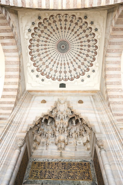 Moschea Suleymaniye ad Istanbul in Turchia