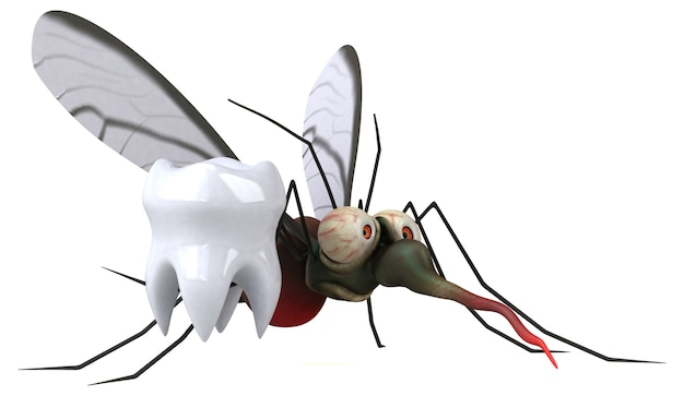 Mosquito - Illustrazione 3D