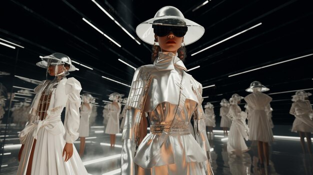 Mostra di moda in realtà virtuale