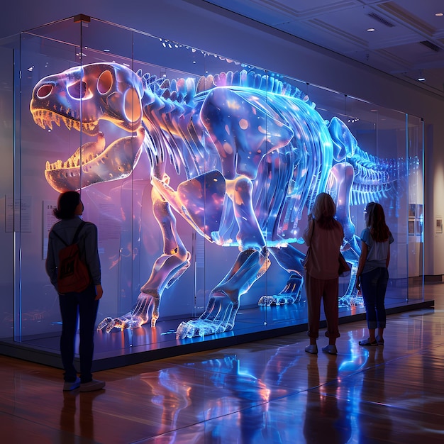 Mostra futuristica di Vivid TRex