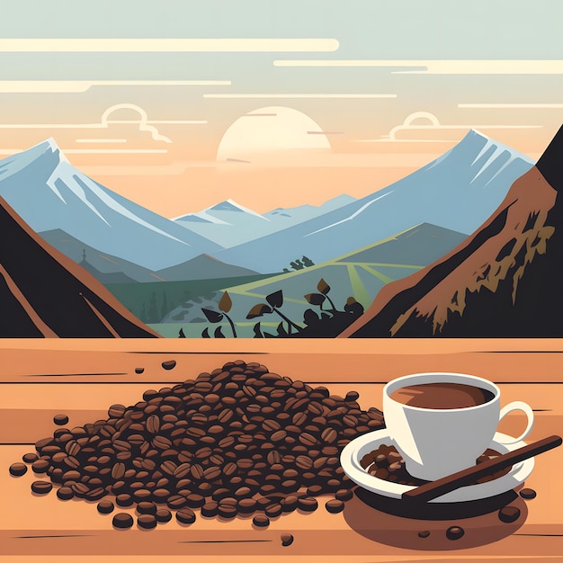 Mostra il tuo amore per il caffè Aesthetic Coffee Day Visuals