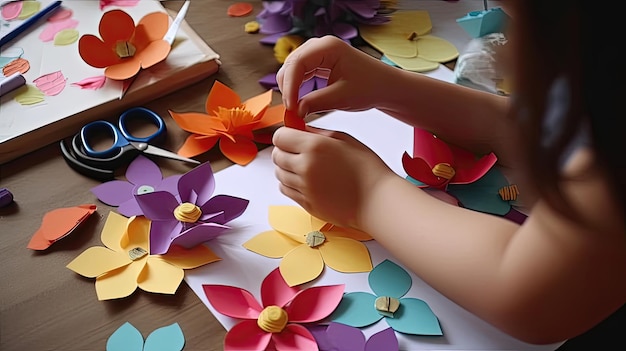 Mostra il tuo apprezzamento con un sincero biglietto per la festa della mamma fatto in casa personalizzato con il tuo messaggio e il tuo design unico Generato dall'IA