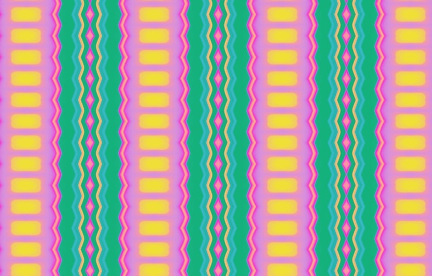 Motivo colorato per tessuti e design Motivo geometrico etnico per sfondo o carta da parati