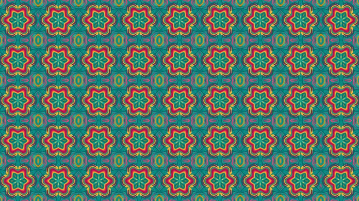 Foto motivo in tessuto motivo songket motivo batik motivo caleidoscopio ornamento