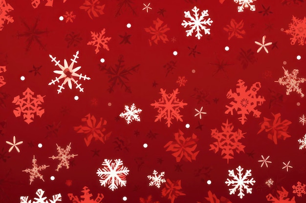 Motivo natalizio di colore rosso per carta digitale