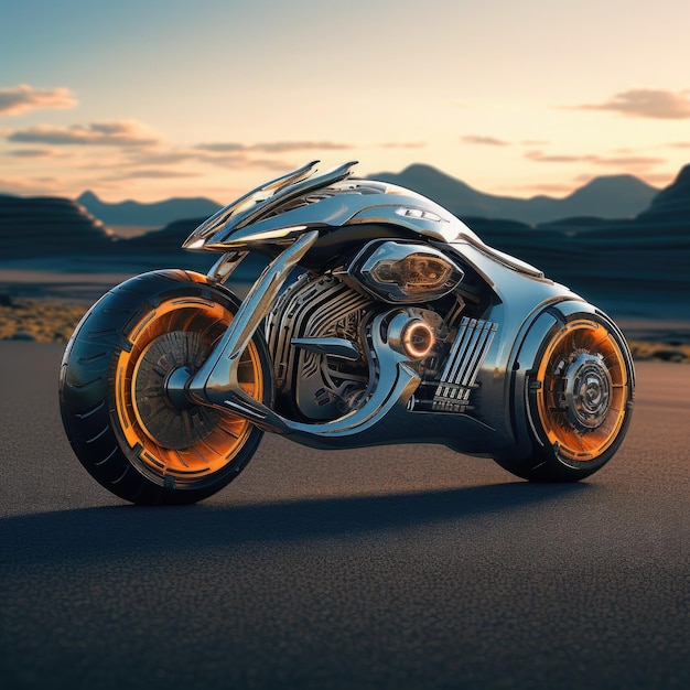 moto futuristica