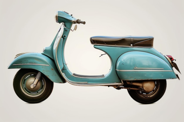 Moto Vespa d'epoca del 1959 in Italia