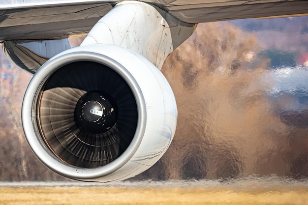 Motore a reazione per aereo Motore turbofan per aereo Industria aerospaziale e aeronautica