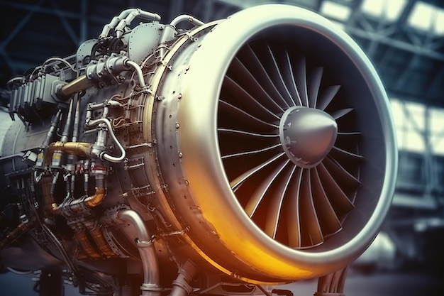 Motori aeronautici Riparazione e manutenzione di motori aeronautici IA generativa