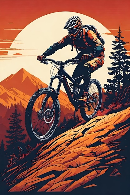 Mountain bike Siluetta