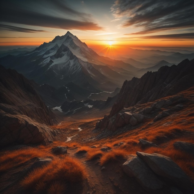 Mountain Sunrise