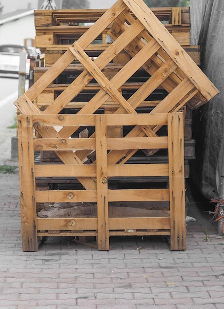 Mucchio di pallet