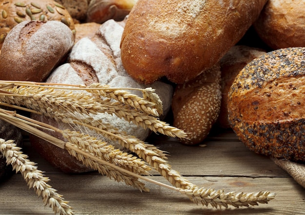 Mucchio di pane a fette