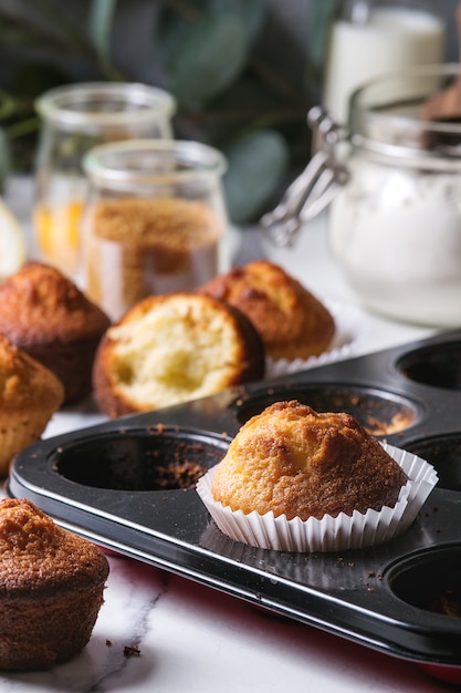 Muffin al limone fatti in casa