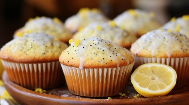 Muffin al limone fatti in casa