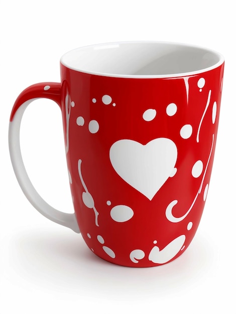 MUG stampa sullo sfondo bianco