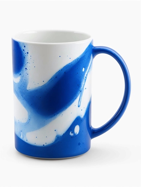 MUG stampa sullo sfondo bianco