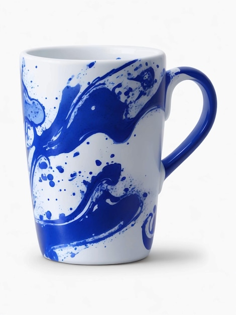 MUG stampa sullo sfondo bianco