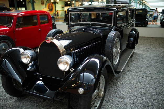 MULHOUSE FRANCIA 22 agosto 2023 Museo Nazionale dell'Automobile Cite de lAutomobile Collection Schlumpf Collezione di automobili con più di 500 pezzi