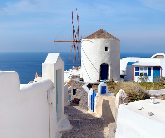 Mulino a vento tradizionale di Oia, Santorini