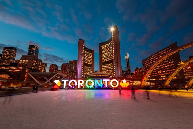 Municipio di Toronto in Ontario, Canada