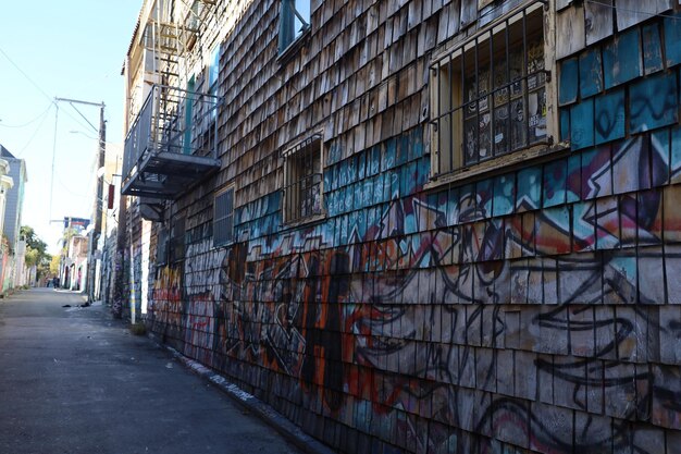 Murales al Clarion Alley San Francisco in California