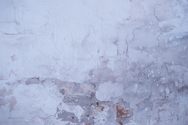 muro bianco di cemento grigio grunge, disegno astratto di arte di sfondo