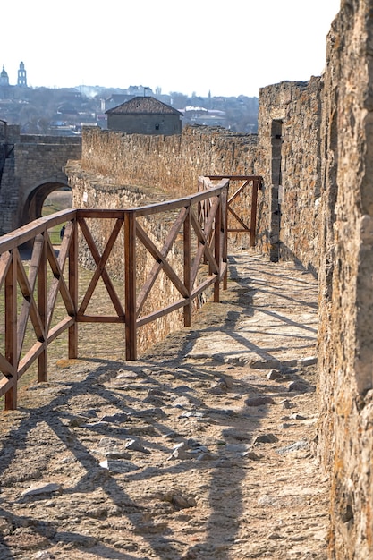 Muro della fortezza a Akkerman, Ucraina